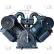 LP Compressor L800147, Model LP230, 2-Stage Saylor Beall Style Compressor Pump, 4 Cylinder, 15-30 HP