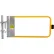 Kee Safety SGNA048PC Self-Closing Safety Gate, 46.5" - 50" Length, Safety Yellow