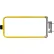 Barrière de sécurité universelle à fermeture automatique Kee Safety SGNA500PC, longueur : 15" à 44", couleur jaune de sécurité