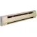 King Electric Baseboard Heater 2K1205A, 500W, 120V, 27"L, Almond