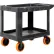 Chariot Knaack® à 2 étagères, capacité de 750 lb, 45-1/2" de longueur x 27" de largeur x 37" de hauteur, noir