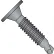 Tête Phil Wafer 10-24X1 1/2, pointe n° 3, autoperceuse, filetage Scr, filetage complet, zinguée noire, cuite au four, 1 000 pièces