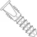 Cheville en plastique 8-10 - 3 000/paquet