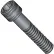 Vis à tête cylindrique à six pans creux, filetage grossier 1/4-20 x 1-3/4 - Lisse - Lot de 100