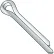 Goupille fendue 3/8x3 en zinc, paquet de 100