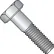 1/4-20 x 7/8 MS35307, vis à tête hexagonale à usage militaire, filetage grossier, acier inoxydable, conforme à la norme DFAR - Lot de 500
