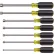 Klein Tools® 647M 7 Pc. 6" Shaft Magnetic Nut Driver Set