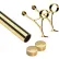 Lavi Industries, kit de rail de 5 pieds, tube de 2 pouces, laiton poli
