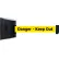 Tensabarrier® Magnetic Retractable Belt Barrier, 24' Yellow "Danger" Belt, Black Case