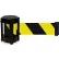 Cassette de rechange Tensabarrier®, sangle en chevrons, 13', noir/jaune