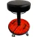 Shopsol™ Tool Trolley w/ Round Ring Control & Removable Parts Tray, Vinyl, Black