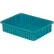 Boîte à compartiments LEWISBins, 22-3/8" de long x 17-3/8" de large x 5" de haut, bleu clair, polyéthylène - Lot de 4