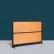 Luxor Modular Room Divider Wall, 70"W x 48"H, Beech Grain