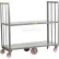 chariot à plate-forme haut de gamme Little Giant® à 2 étagères chariot - 48 x 16, capacité de 2 000 lb