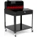 Luxor Shop Desk with Pigeonhole Bin Unit, 396 lb. Capacity, 34-1/2"W x 31"D, Black