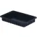 Boîte de séparation antistatique LEWISBins, 41,9 cm (L) x 26,5 cm (l) x 6,4 cm (H), noire, polypropylène - Lot de 6