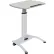 Pupitre Luxor® à hauteur réglable pneumatiquement - Blanc