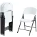 Chaise pliante Lifetime® , granit blanc, lot de 4