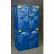 Eagle™ 48 Gallon Poly Acid Corrosive Cabinet, Manual Close, 2 Door, 36"W x 22"D x 72"H, Blue