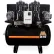 Mi-T-M® Two Stage Duplex Horizontal Air Compressor, 5 HP, 120 Gallon Cap., 175 PSI, 3PH, 460V