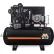 Mi-T-M® Two Stage Duplex Horizontal Air Compressor, 15 HP, 120 Gallon Cap., 175 PSI, 3PH, 460V
