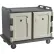 Cambro MDC1418S20191 - Meal Delivery Cart Low Profile, 2 Doors, 48-1/2 x 32-1/2 x 44, Granite Gray