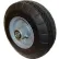 Marathon 00026 2,80/2,50-4 Jag Tread Flat Free - Centré à 3" - Roulements à billes de 1/2"