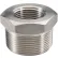 Ss 304/304l Forged Pipe Fitting 3/8 X 1/8" Hex Bushing Npt Male X Female - Pkg Qty 37