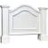 Plaque d'adresse Mayne Nantucket 5820-W - 32"H, blanche
