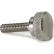 Vis à molette de précision avec épaulement - M6 x 1,0 - Filetage de 9 mm - Diamètre de tête : 12,7 mm - Acier inoxydable - Lot de 5