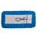 Static-H Tie-On Dust Mop - 5" x 36" - Blue