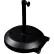 Socle lb California Umbrella de 75 lb avec roulettes - Béton recouvert d'acier - Noir