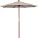 Parasol de terrasse California Umbrella 7,5', série Grove, mât en bois dur, toile en oléfine tissée motif granit