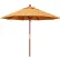 California Umbrella 9' Patio Umbrella, Grove Series, Hardwood Pole, Sunbrella, Wheat