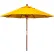 California Umbrella 9' Patio Umbrella, Grove Series, Hardwood Pole, Sunbrella, Sunflower Yellow