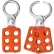 Master Lock® Lockout Hasp, Aluminum, 1" Jaw Dia. X 1-1/2"W X 4-3/8"L
