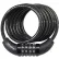 Câble antivol à combinaison Master Lock® n° 8114D, 72" - Lot de 4