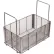 Panier en fil d'acier Marlin : 15" de long x 9" de large x 6-1/2" de haut, fil de 0,25" - Acier inoxydable - Prix unitaire pour 5 unités ou plus