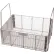 Panier en fil d'acier Marlin, 43 cm L x 33 cm l x 16,5 cm H, fil de 6 mm, acier inoxydable, prix unitaire pour une quantité de 1 à 4