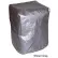 48" L x 48" l x 60" H, housse de protection pour machine en polyéthylène à 5 côtés, 7 oz, noire - MCB-P11