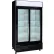 Kool-It KSM-50 - Refrigerated Merchandiser, 2 Glass Doors, 50 Cu. Ft., Black, 79-1/2"H x 52-3/8"W