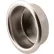 Prime-Line N 7308 Solid Brass Closet Door Finger Pull, 3/4-Inch, Satin Nickel,(Pack of 4)