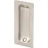 Prime-Line N 7342 Closet Door Pull with 1-3/8-Inch Solid Brass, Satin Nickel,(Pack of 2)