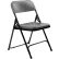 Chaise pliante en plastique légère NPS® Premium - Série 800 - Gris ardoise - Lot de 4