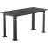 Table de laboratoire scientifique à hauteur réglable NPS® Aero-Lift, plateau en phénolique, 54" de long x 24" de large x 42" de haut, noire
