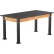 Table de laboratoire scientifique à hauteur réglable NPS® Aero-Lift, plateau en stratifié phénolique, 60" de long x 30" de large x 42" de haut, finition frêne