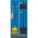 Kit combiné de panneaux d'affichage et de nettoyage « National Marker », bleu sur blanc, en aluminium de qualité industrielle - SBK102AL
