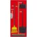 Kit de tableau d'affichage National Marker pour l'entretien ménager, rouge sur blanc, aluminium de qualité industrielle - SBK106AL