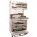 New Age Industrial IT Technician Cart & OP Platform with ESD Mats, Raymond Lift, 42"L x 44"W