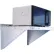 Étagère murale solide soudée pour micro-ondes « New Age Industrial », 24-1/4" de largeur x 24-1/2" de profondeur x 13-1/2" de hauteur